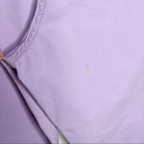 Stella McCartney Purple 2001 Pants Straight Leg Cropped Utility High Rise Size 6 - Picture 11 of 15